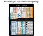 WhiteCoat Clipboard® - Black Critical Care Edition